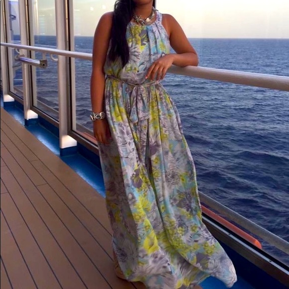 Floral Maxi Dress - Picture 1 of 6